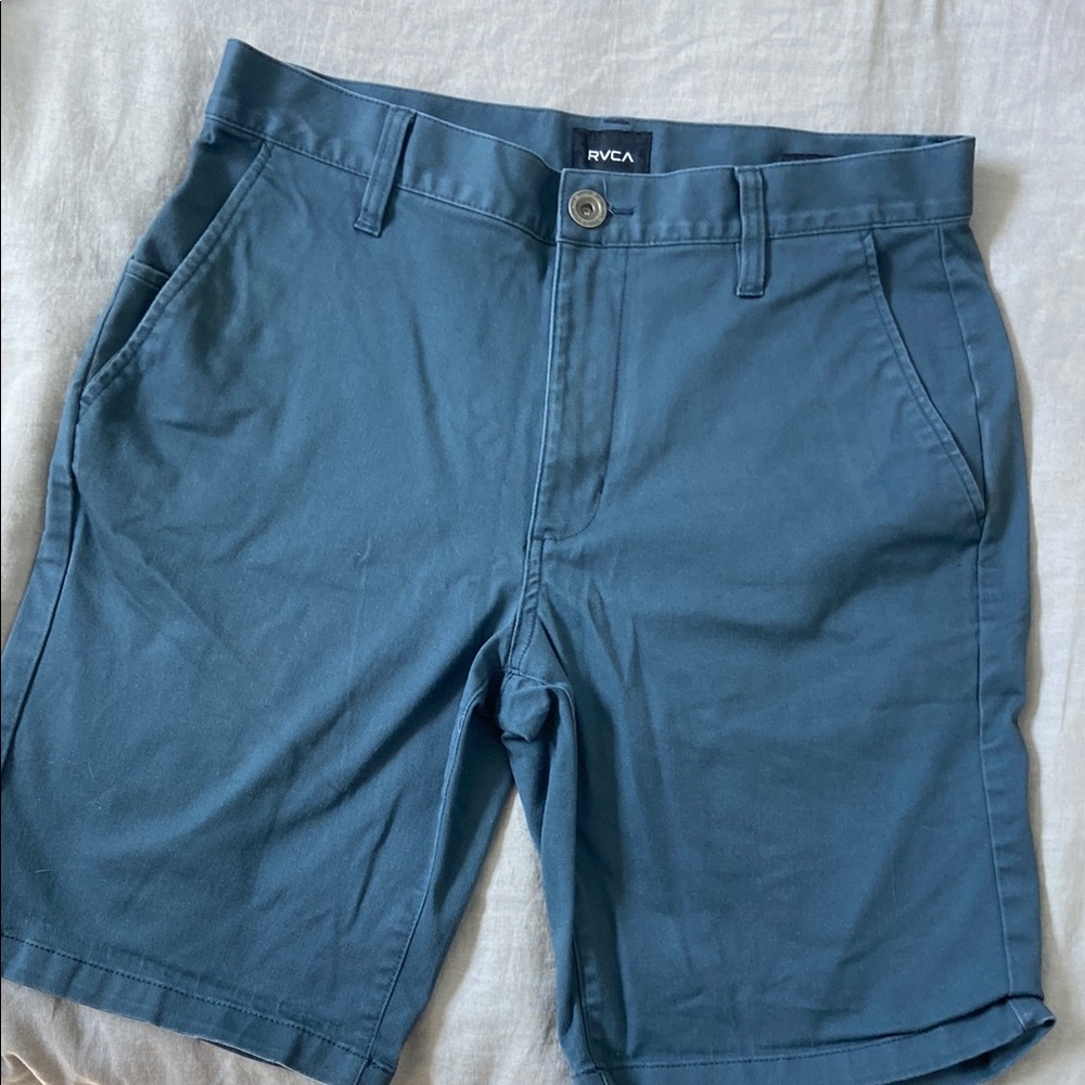 RVCA Men's Blue Shorts